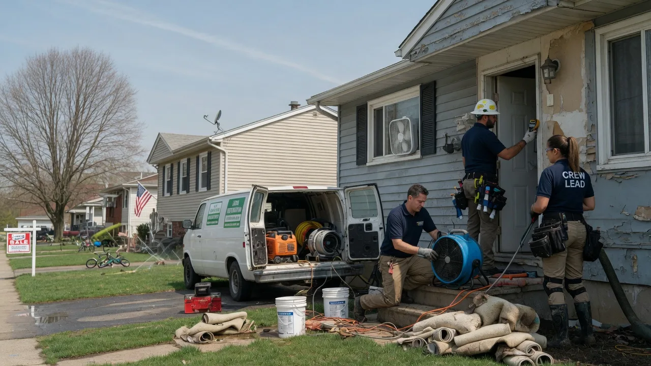Flood Cleanup in Wenona, IL near me